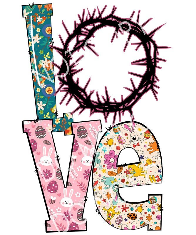 Clip Art Easter 23 Love