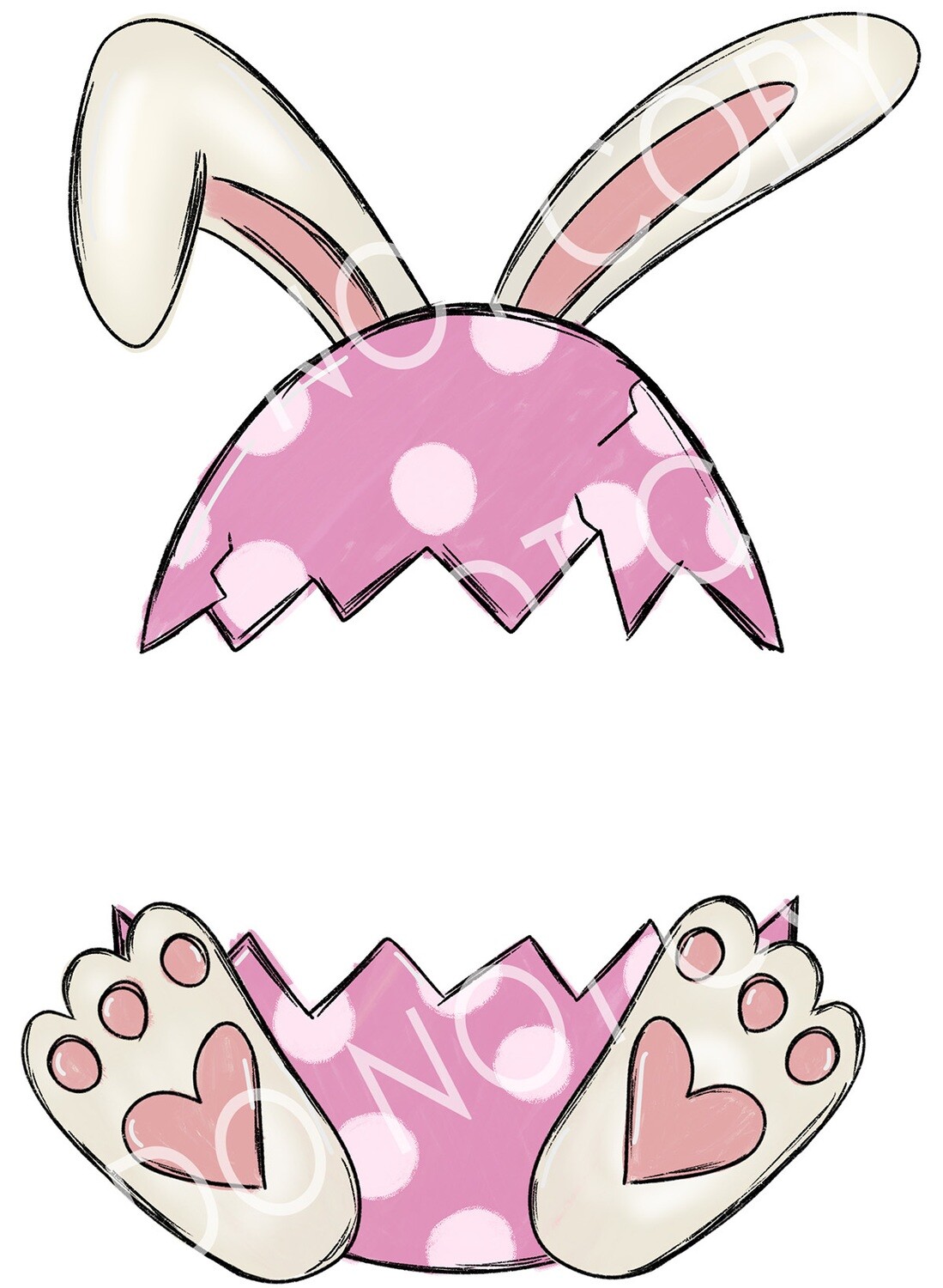 Clip Art Easter 22 Egg Girl