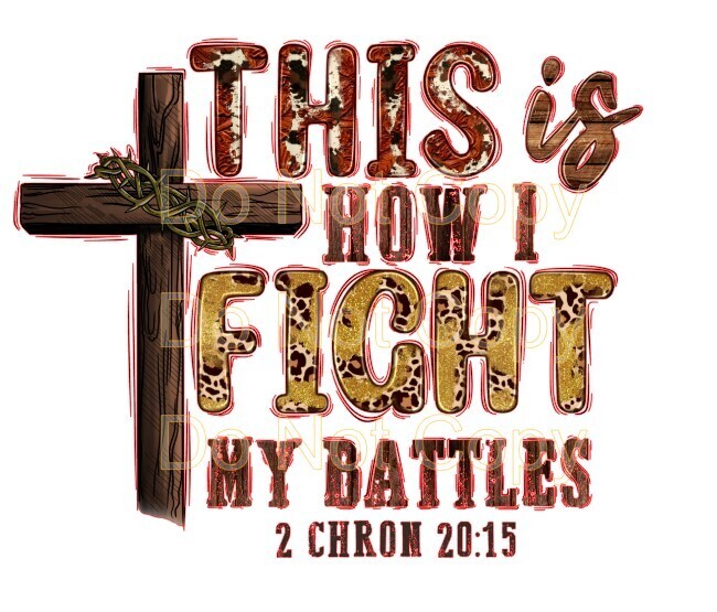 Clip Art Religious 23 Fight