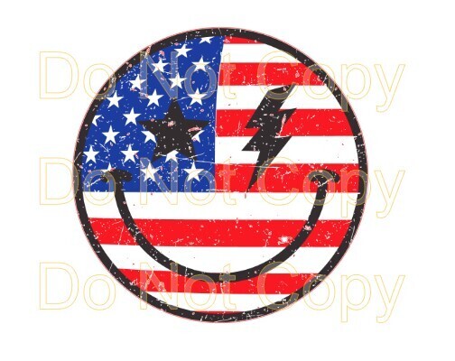 Clip Art 4th 22 Smiley