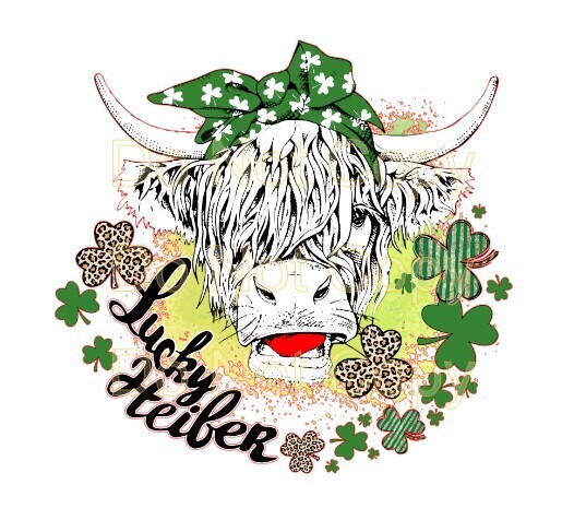 Clip Art SP 23 Lucky Heifer