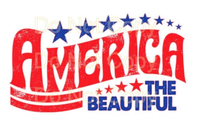 Clip Art 4th America The Beautiful