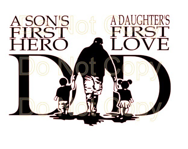 Clip Art FD 23 Dad Hero