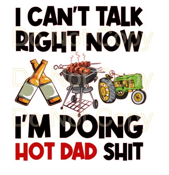 Clip Art FD 23 Hot Dad