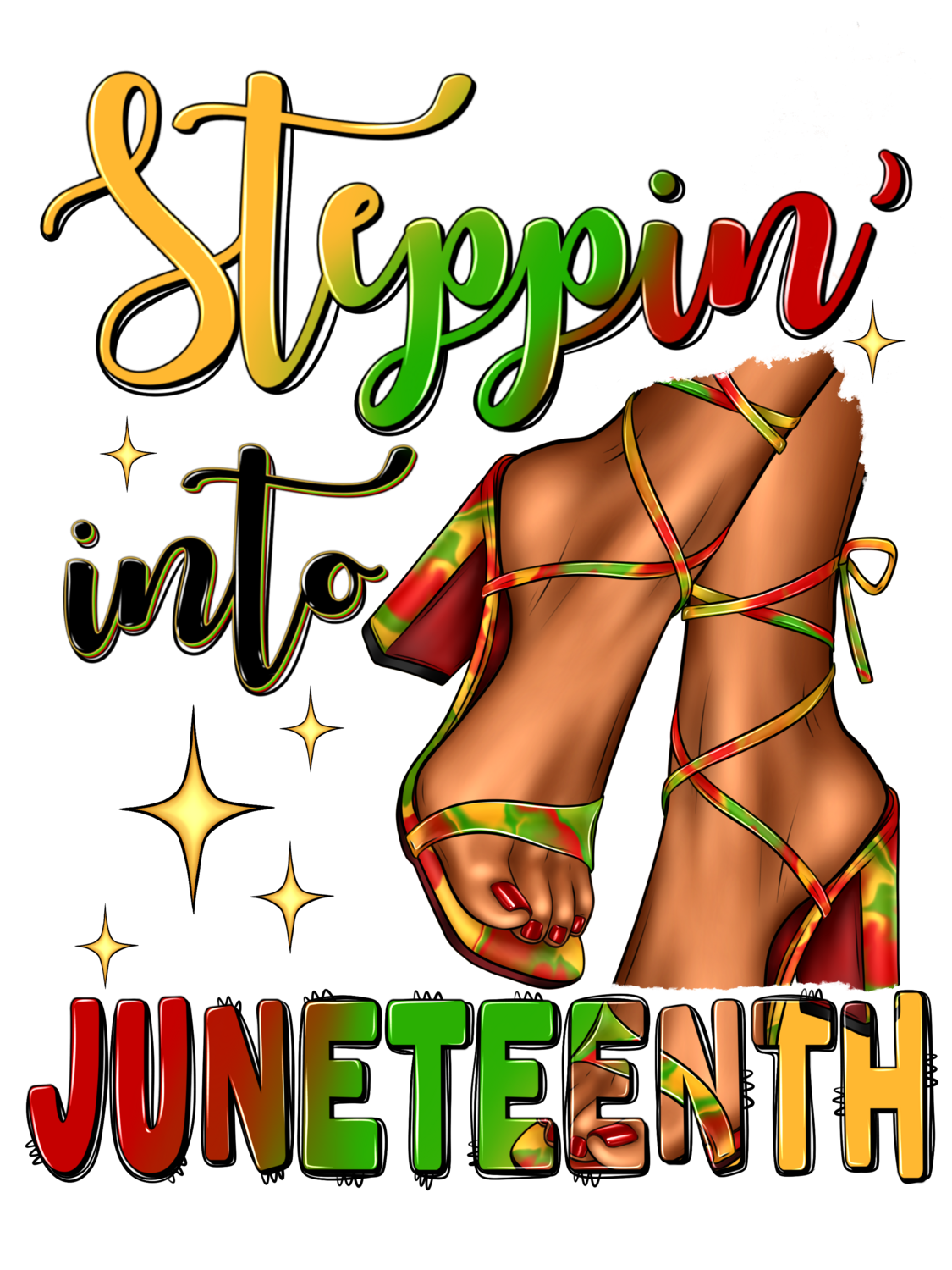 Clip Juneteenth 23 Heels