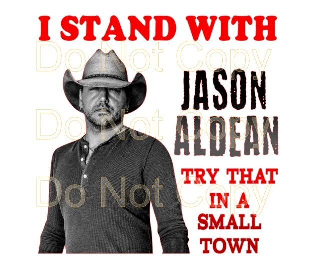 Clip Art Aldean Stand with Jason