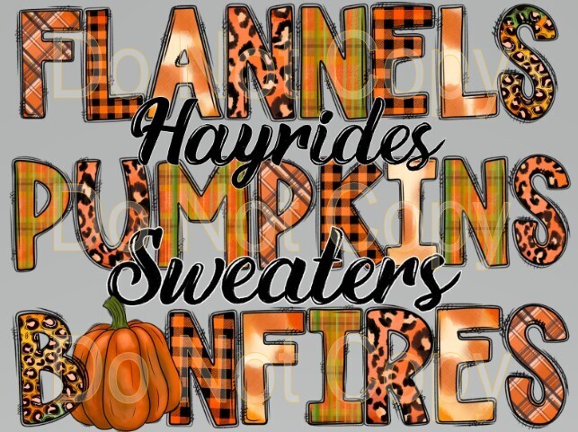 Clip Art Fall 23 FLANNELS