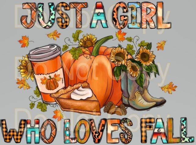 Clip Art Fall 23 JUST A GIRL