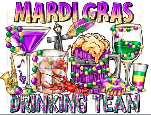 NEW Clip Art MG 24 Drinking Team