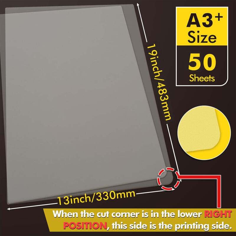 A-SUB DTF Transfer Film 13x19 50 Sheets