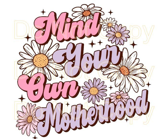 Clip Art MD 24 MIND YOUR OWN