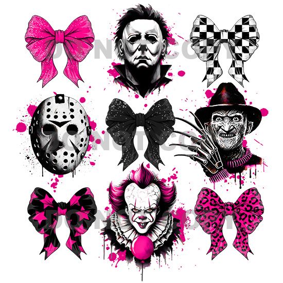 Clip Art HW 24 HORROR FRIENDS