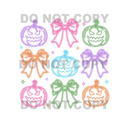 Clip Art HW 24 SPOOKY PUMPKINS