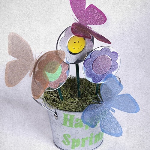 STYLETECH TRANSPARENT GLITTER