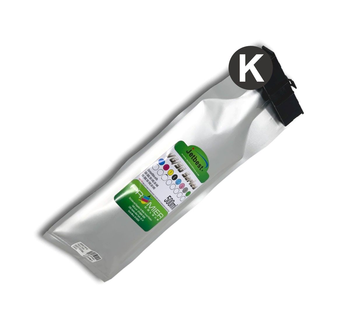 Jetbest TR2 Eco-Solvent Ink for Roland 500ml, Cartridge Color: Black 500ml