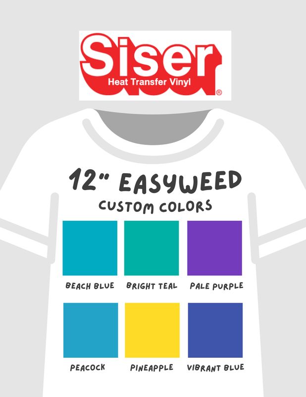 EASYWEED CUSTOM COLORS 12" PER YARD EASYWEED CUSTOM COLORS 12" PER YARD