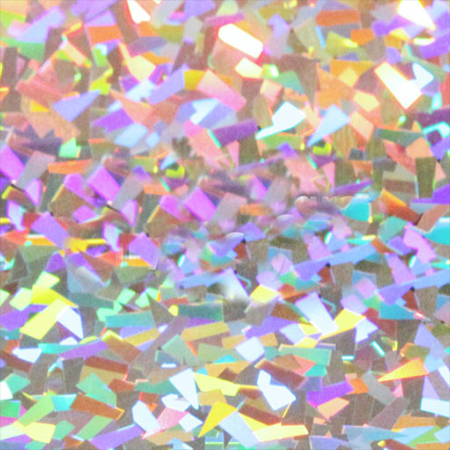 HOLOGRAPHIC 20" PER YARD, PRODUCT COLOR: Crystal, PRODUCT SIZE: 20" -QTY SOLD PER YARD