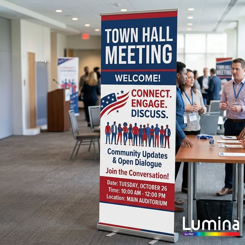 Lumina® 7604 Print Media: Banner 13oz Scrimless Non-Curling Gray Back