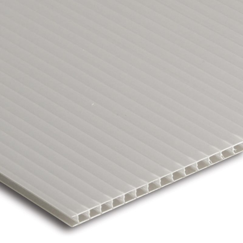 CORRUGATED PLASTIC WHITE 4X8