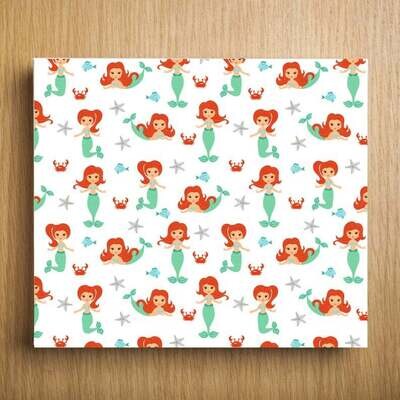 Wrapping Paper Sheets | Mermaid Gift Wrap | Mermaids