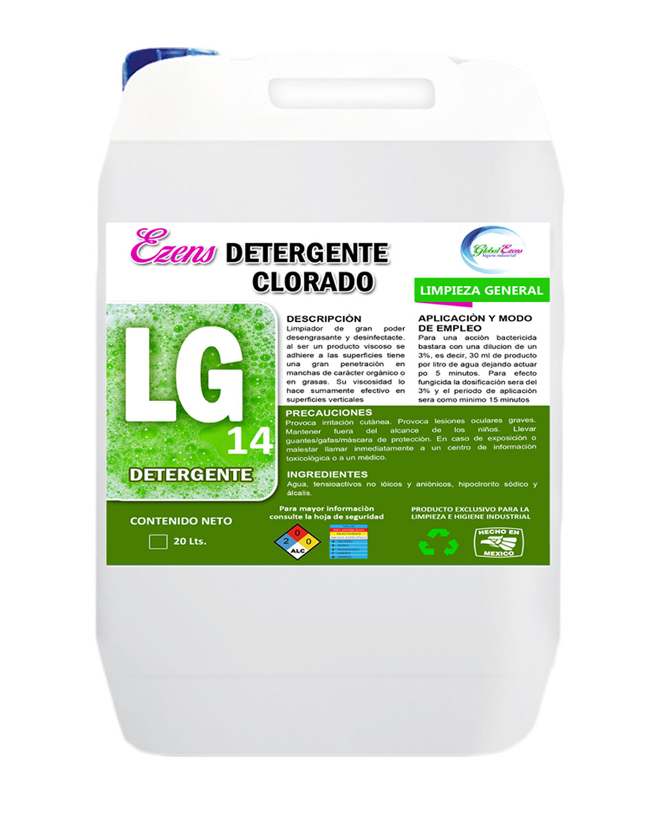 DETERGENTE CLORADO