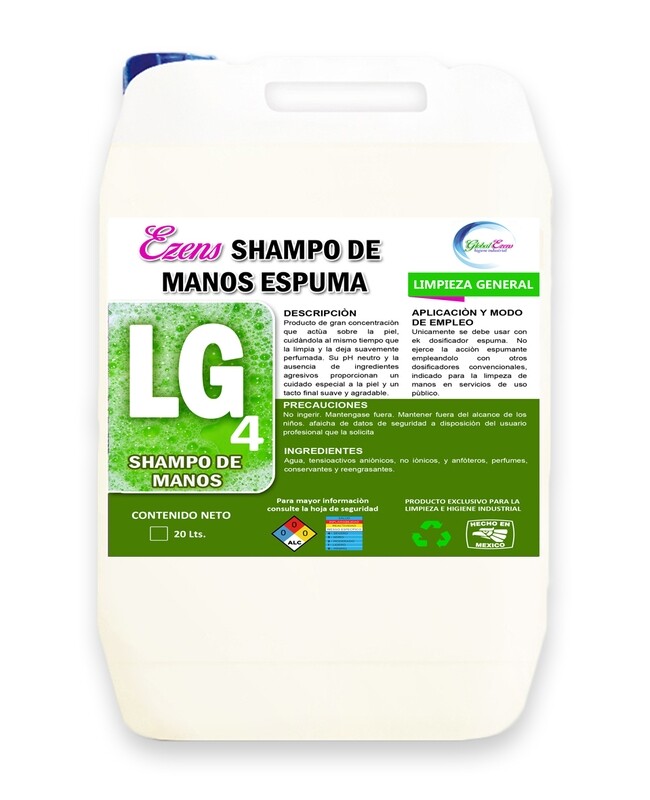 SHAMPO DE MANOS ESPUMA