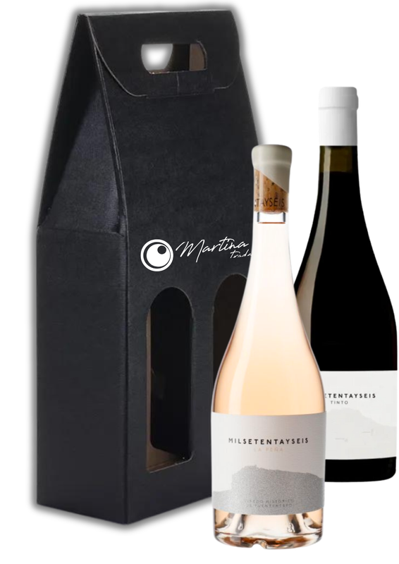 Estuche 2 botellas Milsetentayseis Martina Trader (No disponible)