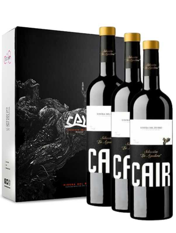 Estuche de 3 botellas Cair Selección de La Aguilera + Invitacion a Bodega