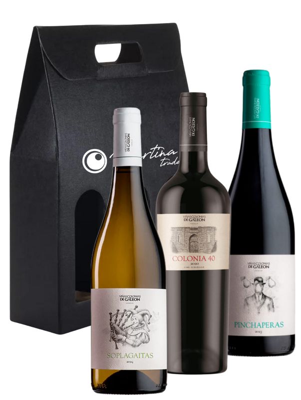 Estuche Martina Trader 3 botellas Colonias de Galeón.