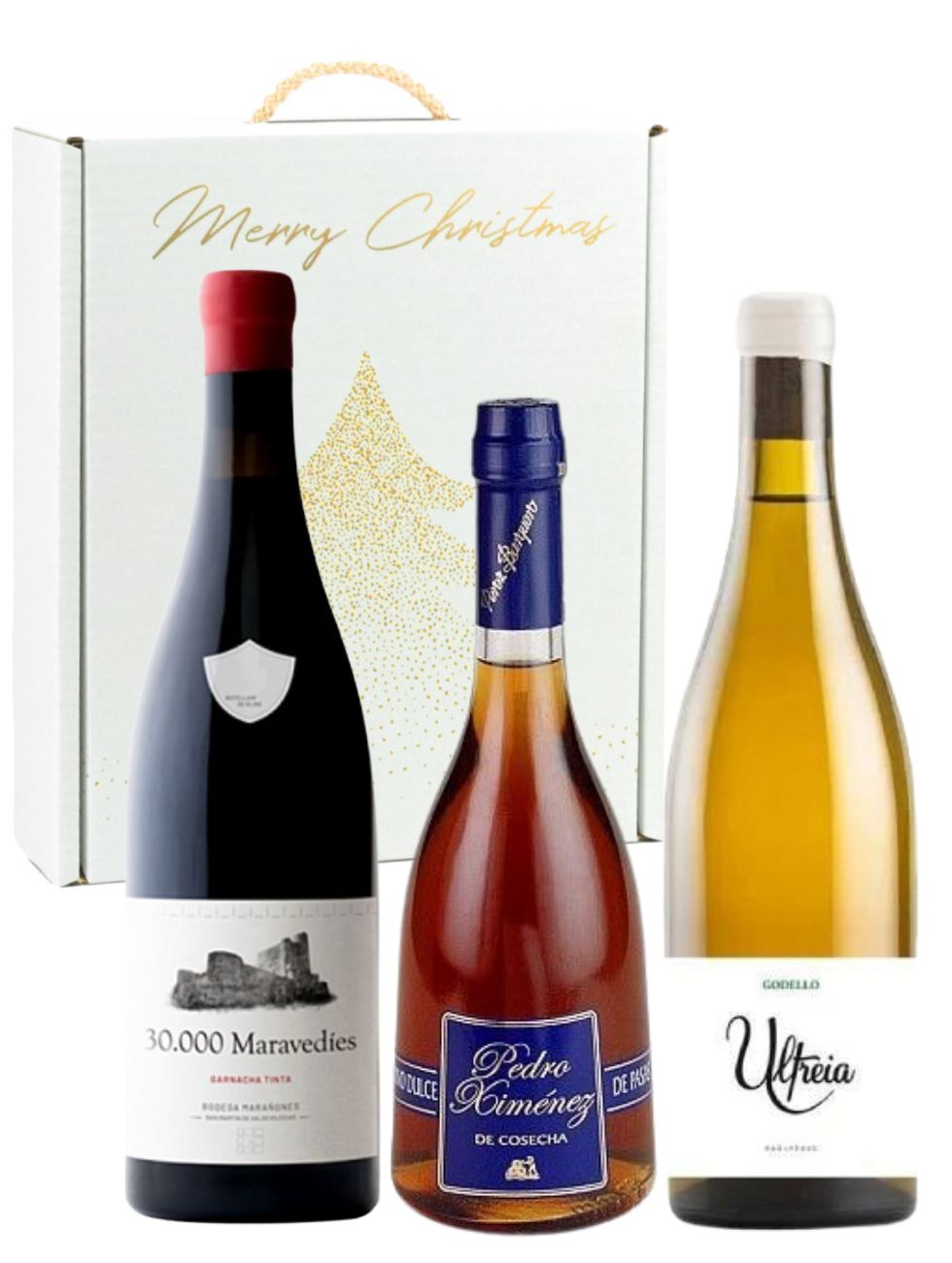 Estuche Merry Christmas 3 botellas "Trío Polaris"