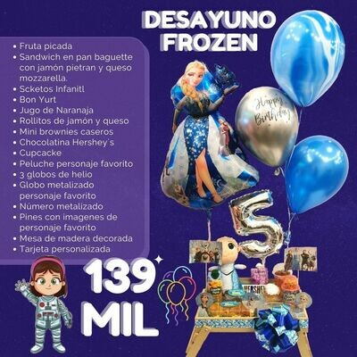 Desayuno Frozen  | Desayunos Para Niños👧🏻👦🏻