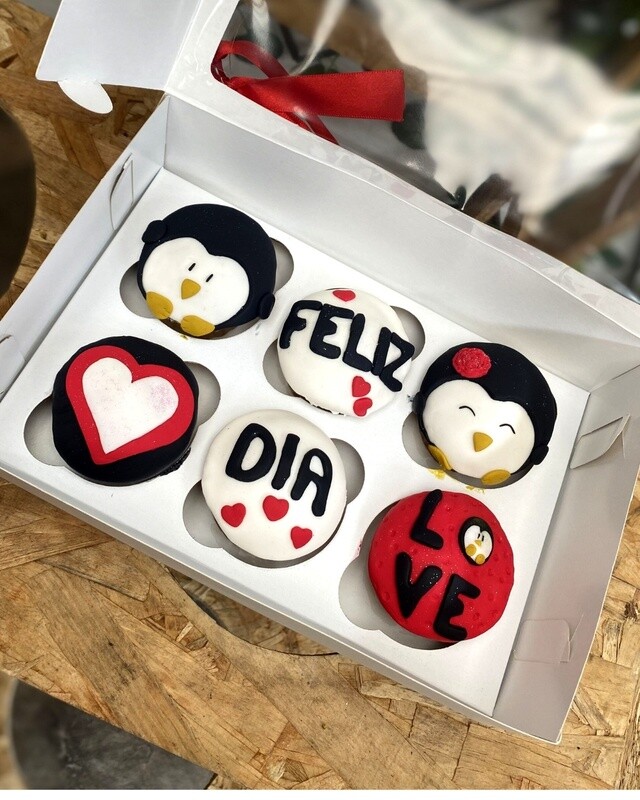 Cupcakes Pinguinos | Amor y amistad 2025