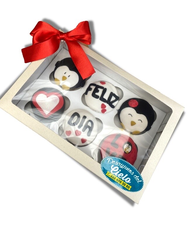 Cupcakes Pinguinos | Amor y amistad 2025