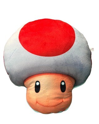 Cojin de Toad Honguito - Colección Super Mario Bros