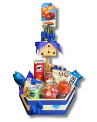 Canasta sobre ruedas | Desayuno HotWheels