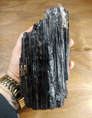 Black Tourmaline in Matrix - 3.29lbs Black Tourmaline in Matrix - 3.29lbs
