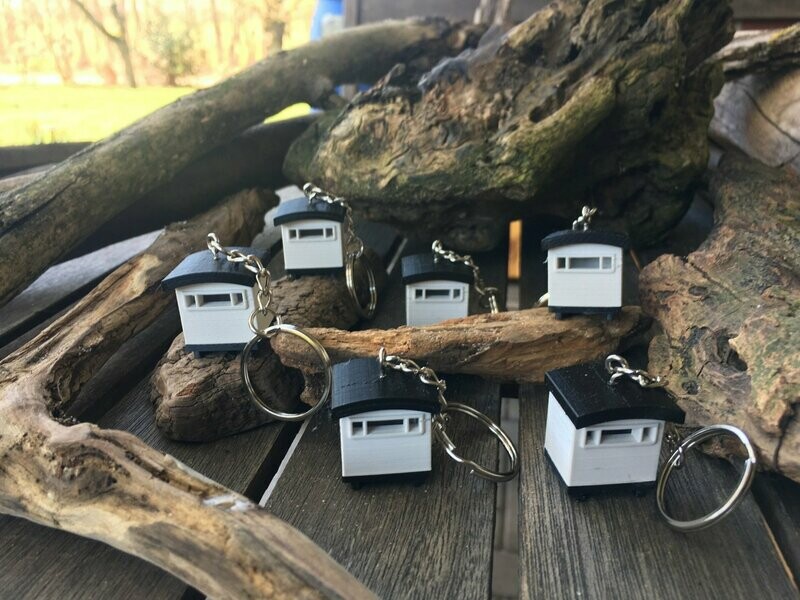 Lökken-Badehaus als Schlüsselanhänger