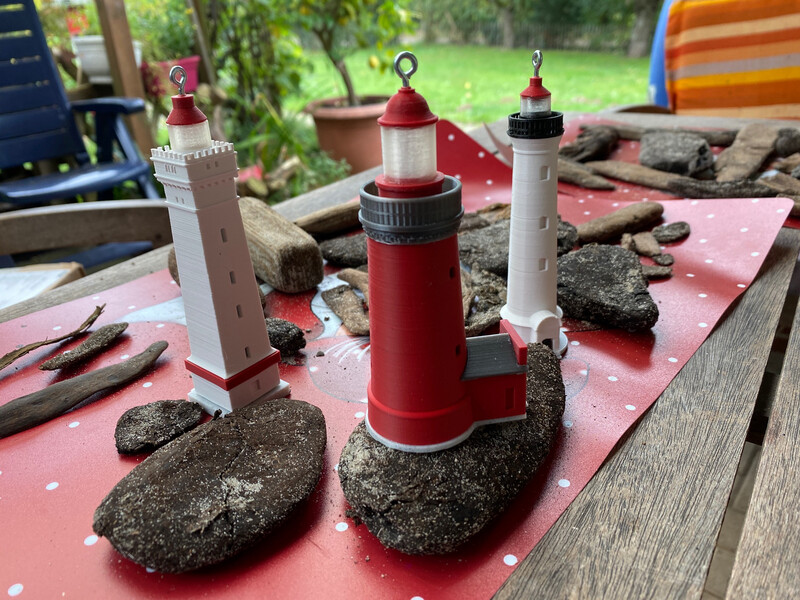 Christbaumanhänger „Blåvand Fyr”