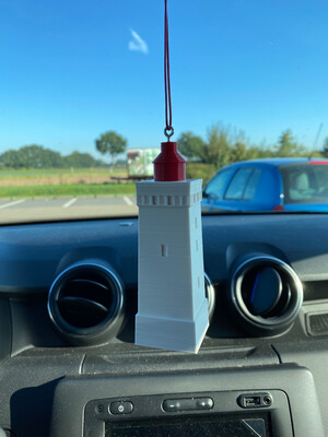 Rubjerg Knude Fyr für den Rückspiegel