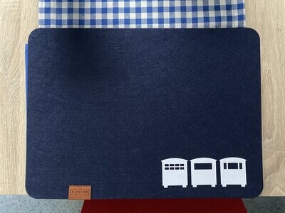 Tischset Tischset "3 Badehäuser"