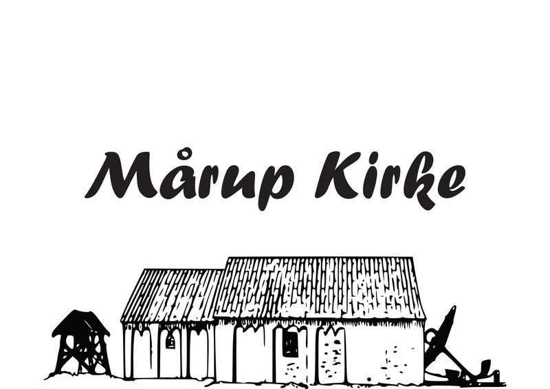 Premium Hooded Jacket   beidseitig bedruckt, Motive Mårup Kirke 1 und Gruppenlogo