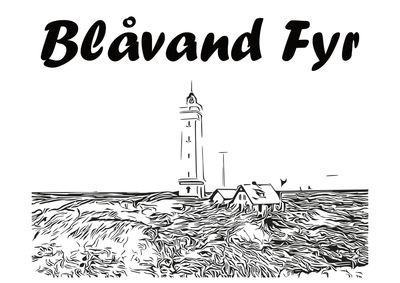 Premium Hooded Jacket   beidseitig bedruckt, Motive Blåvand  Fyr und Gruppenlogo