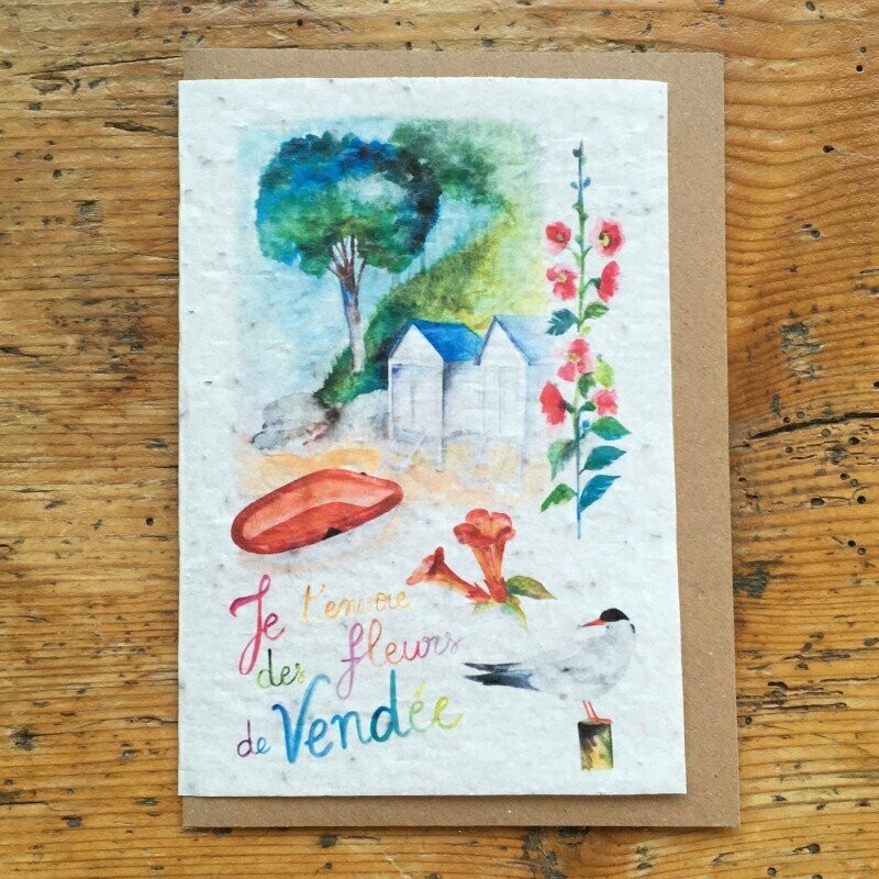 Carte à planter "Vendée"
