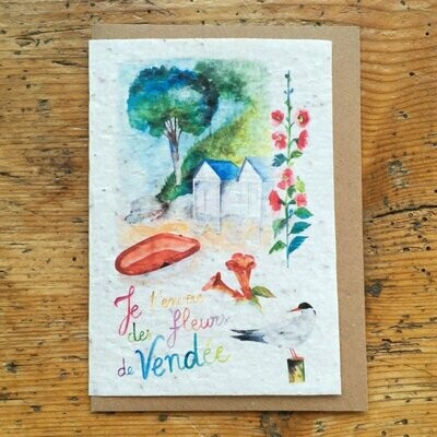 Carte à planter "Vendée"