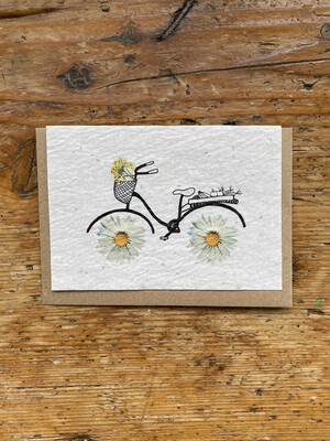 Carte à planter "Vélo"