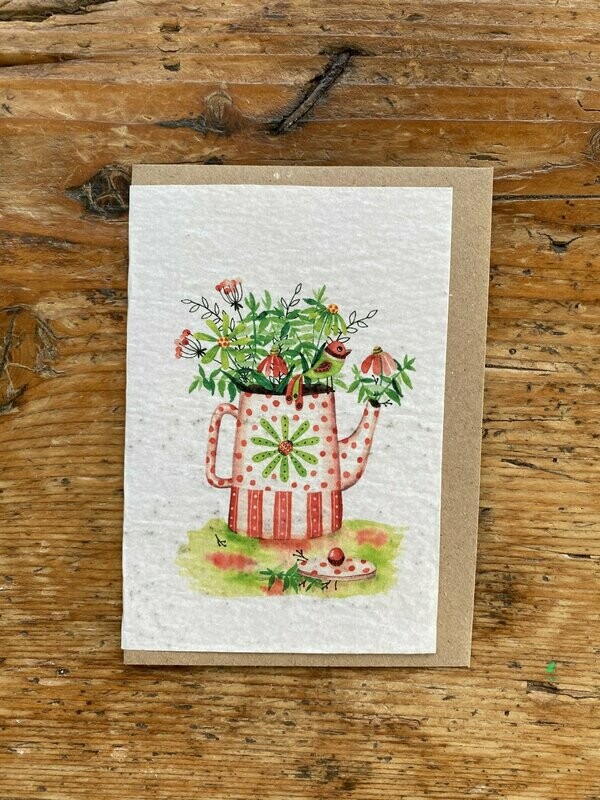 Carte à planter "Thé à la menthe"