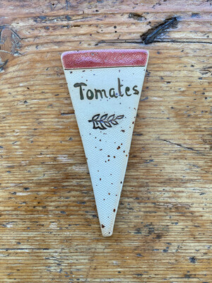 Pic à jardin « tomate » 🍅 
