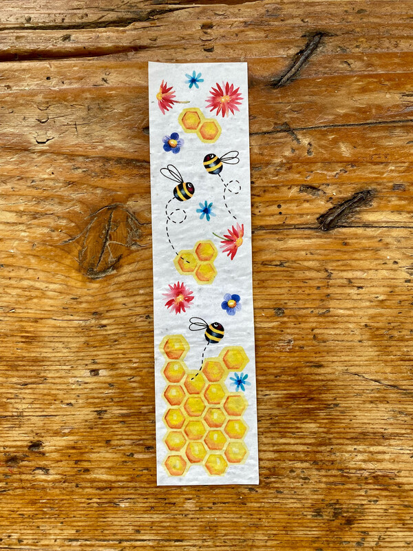 Marque-page à planter  « abeilles » 🐝 