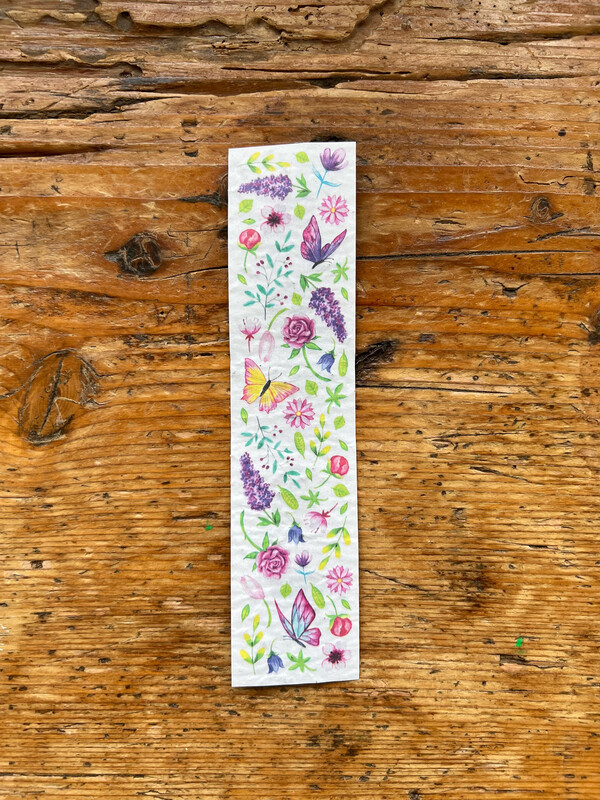 Marque-page à planter  « papillons   » 