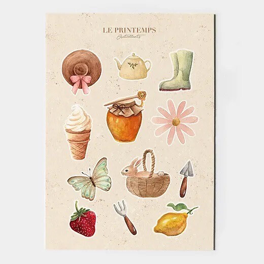 Stickers « le printemps »